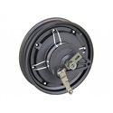 Мотор колесо QS motor 48v-60v2000w(4000w) с ободом 10'' для электроскутера, c барабанным тормозом